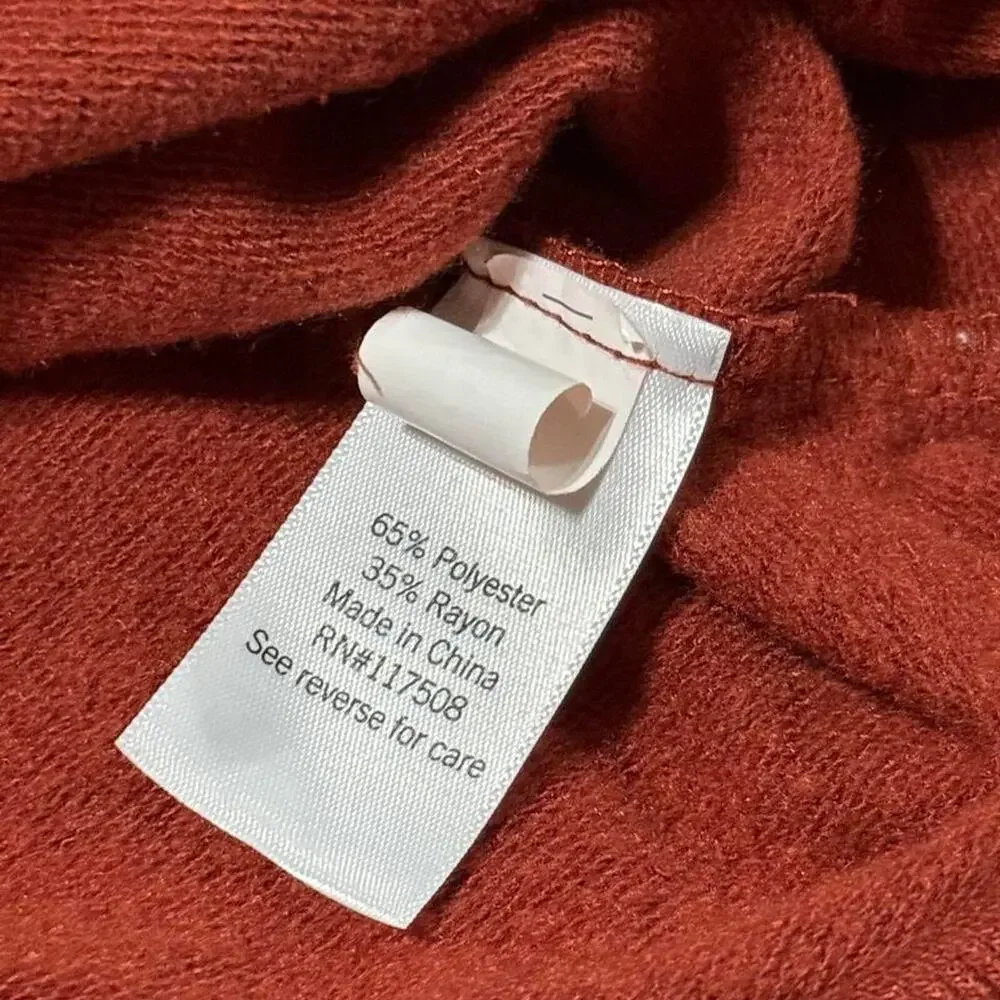 Nine West Burgundy Sweatshirt